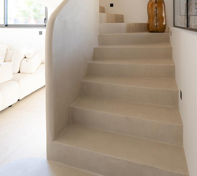 escalier en béton ciré - La teste de buch 33